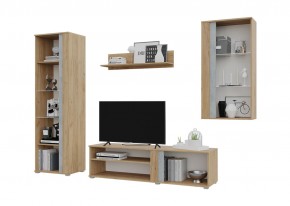 Гостиная Омега (Крафт золотой-Бетон) в Лесном - lesnoy.ok-mebel.com | фото 3