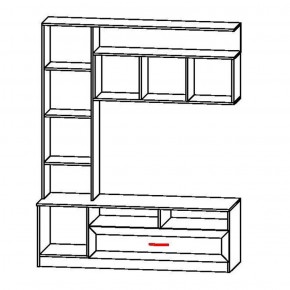 ПРАГА Гостиная (модульная) в Лесном - lesnoy.ok-mebel.com | фото 7