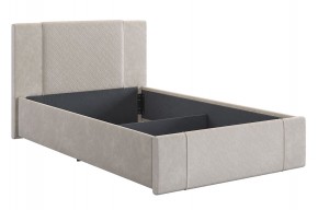 ХЛОЯ Кровать 1200 каркас (галька велюр) в Лесном - lesnoy.ok-mebel.com | фото