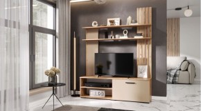 КАРОЛИНА Гостиная (дуб вотан/кашемир) в Лесном - lesnoy.ok-mebel.com | фото
