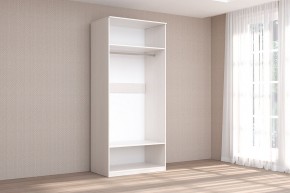 Кэт-4 Шкаф 2-х ств (2 дв зерк) (МДФ Бодега белая) в Лесном - lesnoy.ok-mebel.com | фото 2