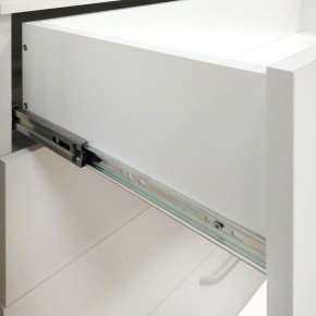 Комод 1400 Париж (Белый тиснение) в Лесном - lesnoy.ok-mebel.com | фото 4