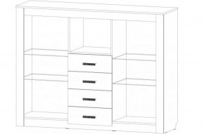 РИВЬЕРА Комод большой в Лесном - lesnoy.ok-mebel.com | фото 2