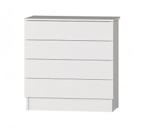 Комод Фаворит-3 (Белый текстурный) в Лесном - lesnoy.ok-mebel.com | фото 2