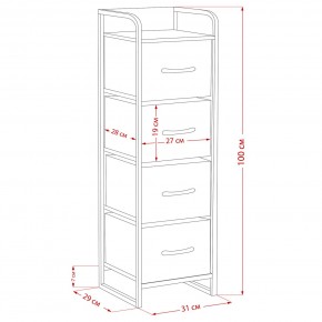 Комод Leset Ноа 4 ящика в Лесном - lesnoy.ok-mebel.com | фото 9