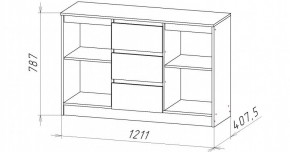 НИЦЦА-5 Комод (НЦ.05) в Лесном - lesnoy.ok-mebel.com | фото 2