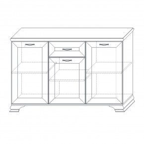 Комодино Сиена в Лесном - lesnoy.ok-mebel.com | фото 8