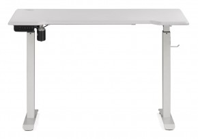 Компьютерный стол Маркос с механизмом подъема 120х75х75 белый / шагрень белая в Лесном - lesnoy.ok-mebel.com | фото 2