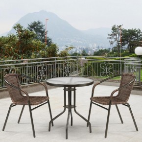 Комплект мебели Асоль-7 TLH-037B/TLH-060 brown-2pcs в Лесном - lesnoy.ok-mebel.com | фото 2