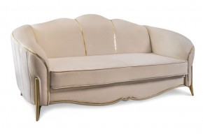 Комплект мягкой мебели Lara 3-1-1 с раскладным механизмом (бежевый/золото) в Лесном - lesnoy.ok-mebel.com | фото 2