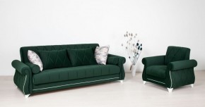 Комплект Роуз ТД 411 диван-кровать + кресло + комплект подушек в Лесном - lesnoy.ok-mebel.com | фото