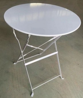 Комплект садовой мебели OTS-001R (стол + 2 стула) металл в Лесном - lesnoy.ok-mebel.com | фото 4