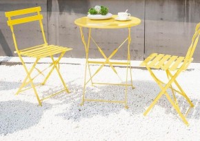 Комплект садовой мебели OTS-001R (стол + 2 стула) металл в Лесном - lesnoy.ok-mebel.com | фото 10