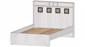 КОСТА-РИКА Кровать 1200 с основанием (анкор светлый) в Лесном - lesnoy.ok-mebel.com | фото
