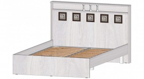 КОСТА-РИКА Кровать 1400 с основанием (анкор светлый) в Лесном - lesnoy.ok-mebel.com | фото