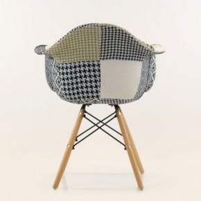 Кресло Barneo N-14 Patchwork трехцветный в Лесном - lesnoy.ok-mebel.com | фото 3