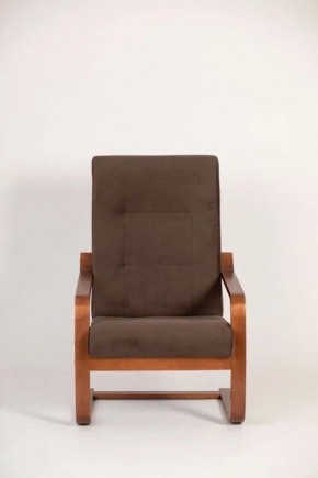 Кресло для отдыха (пружинка) РЕЛАКС 37-Т-К (кофе) в Лесном - lesnoy.ok-mebel.com | фото 4