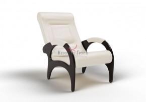 Кресло для отдыха Римини 19-К-КР (экокожа/венге) КРЕМ в Лесном - lesnoy.ok-mebel.com | фото 1
