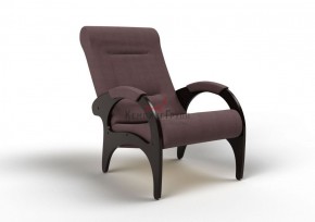 Кресло для отдыха Римини 19-Т-КМ (ткань/венге) КОФЕ С МОЛОКОМ в Лесном - lesnoy.ok-mebel.com | фото