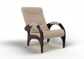 Кресло для отдыха Римини 19-Т-П (ткань/венге) ПЕСОК в Лесном - lesnoy.ok-mebel.com | фото