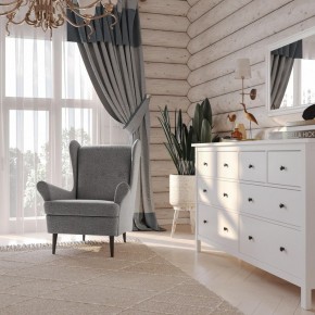 Кресло для отдыха Вало серый, ткань рогожка в Лесном - lesnoy.ok-mebel.com | фото 2