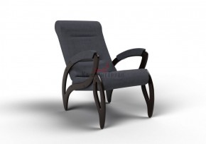 Кресло для отдыха Зельден 20-Т-ГР (ткань/венге) ГРАФИТ в Лесном - lesnoy.ok-mebel.com | фото 1