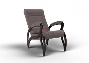 Кресло для отдыха Зельден 20-Т-ГР (ткань/венге) ГРАФИТ в Лесном - lesnoy.ok-mebel.com | фото