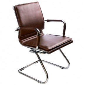 Кресло для посетителя Бюрократ CH-993-Low-V/Brown коричневый в Лесном - lesnoy.ok-mebel.com | фото