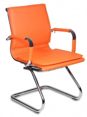 Кресло для посетителя Бюрократ CH-993-Low-V/orange оранжевый в Лесном - lesnoy.ok-mebel.com | фото