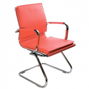 Кресло для посетителя Бюрократ CH-993-Low-V/Red красный в Лесном - lesnoy.ok-mebel.com | фото
