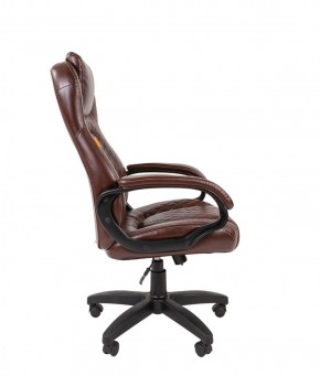 Кресло для руководителя  CHAIRMAN 432 (Экокожа коричневая) в Лесном - lesnoy.ok-mebel.com | фото 3