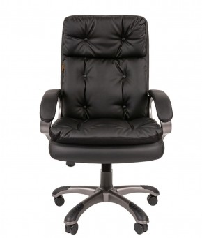 Кресло для руководителя  CHAIRMAN 442 (экокожа черная) в Лесном - lesnoy.ok-mebel.com | фото