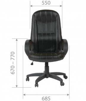 Кресло для руководителя  CHAIRMAN 685 (экокожа черный) в Лесном - lesnoy.ok-mebel.com | фото 5