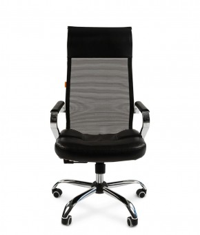 Кресло для руководителя CHAIRMAN 700 (Сетка) Черное в Лесном - lesnoy.ok-mebel.com | фото 2