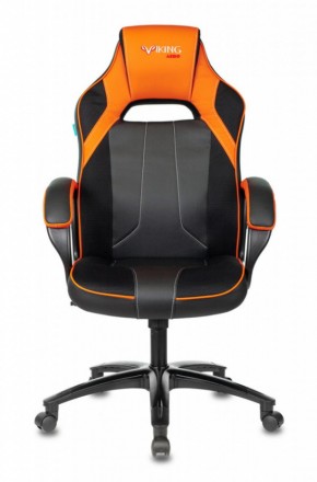 Кресло игровое Бюрократ VIKING 2 AERO ORANGE черный/оранжевый в Лесном - lesnoy.ok-mebel.com | фото 2