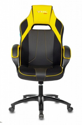 Кресло игровое Бюрократ VIKING 2 AERO YELLOW черный/желтый в Лесном - lesnoy.ok-mebel.com | фото 2