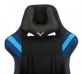 Кресло игровое Бюрократ VIKING 4 AERO BLUE черный/синий в Лесном - lesnoy.ok-mebel.com | фото 6