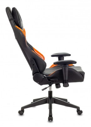 Кресло игровое Бюрократ VIKING 5 AERO ORANGE черный/оранжевый в Лесном - lesnoy.ok-mebel.com | фото 2