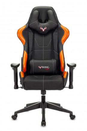 Кресло игровое Бюрократ VIKING 5 AERO ORANGE черный/оранжевый в Лесном - lesnoy.ok-mebel.com | фото 3
