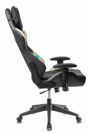 Кресло игровое Бюрократ VIKING 5 AERO WHITE черный/белый в Лесном - lesnoy.ok-mebel.com | фото 2