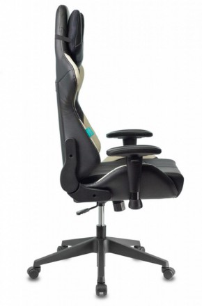 Кресло игровое Бюрократ VIKING 5 AERO WHITE черный/белый в Лесном - lesnoy.ok-mebel.com | фото 8
