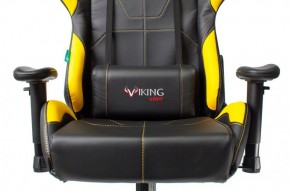 Кресло игровое Бюрократ VIKING 5 AERO YELLOW черный/желтый в Лесном - lesnoy.ok-mebel.com | фото 7