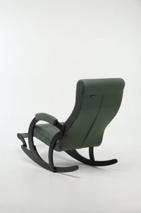 Кресло-качалка МАРСЕЛЬ 33-Т-AG (зеленый) в Лесном - lesnoy.ok-mebel.com | фото 2