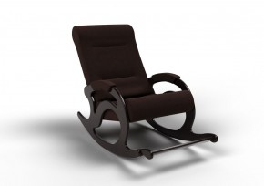 Кресло-качалка Тироль 12-Т-ГР (ткань/венге) ГРАФИТ в Лесном - lesnoy.ok-mebel.com | фото 1