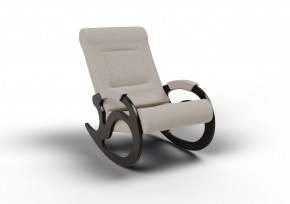 Кресло-качалка Вилла 11-Т-ГР (ткань/венге) ГРАФИТ в Лесном - lesnoy.ok-mebel.com | фото 1
