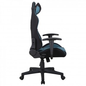 Кресло компьютерное BRABIX "GT Racer GM-100" (черное/голубое) 531818 в Лесном - lesnoy.ok-mebel.com | фото 3