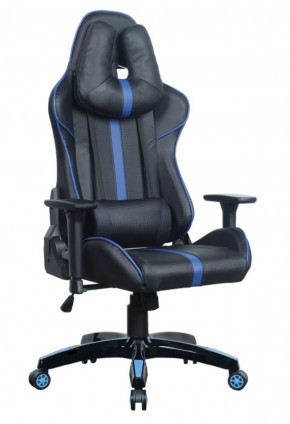 Кресло компьютерное BRABIX "GT Carbon GM-120" (черное/синее) 531930 в Лесном - lesnoy.ok-mebel.com | фото
