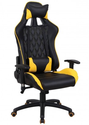 Кресло компьютерное BRABIX "GT Master GM-110" (черное/желтое) 531927 в Лесном - lesnoy.ok-mebel.com | фото