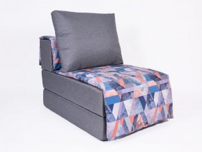 Кресло-кровать бескаркасное Харви (серый-сноу деним) в Лесном - lesnoy.ok-mebel.com | фото