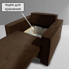 Кресло-кровать Принц КК1-ВК (велюр коричневый) в Лесном - lesnoy.ok-mebel.com | фото 6